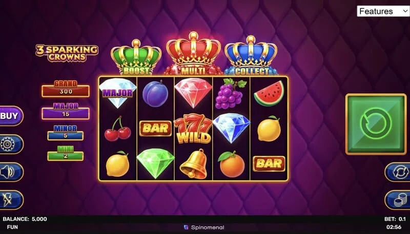 Écran de jeu 3 Sparking Crowns
